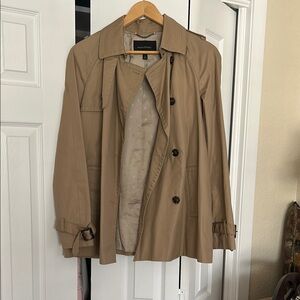 Banana Republic Tan Trench Coat